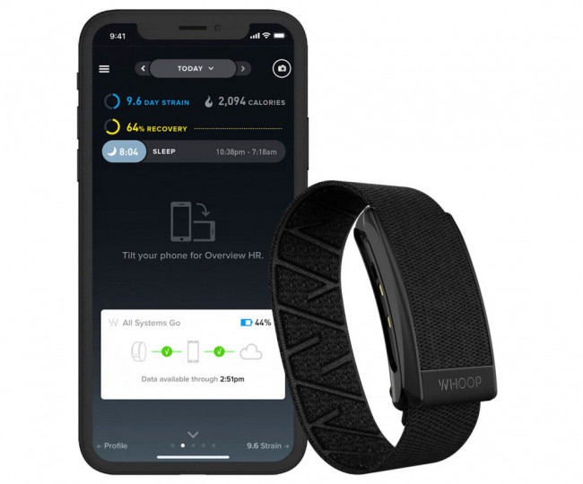 Фітнес-браслет WHOOP 3.0 Onyx з підпискою на 12 міс.